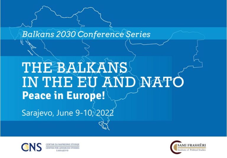 “Ballkani në BE dhe NATO: Paqe në Europë”